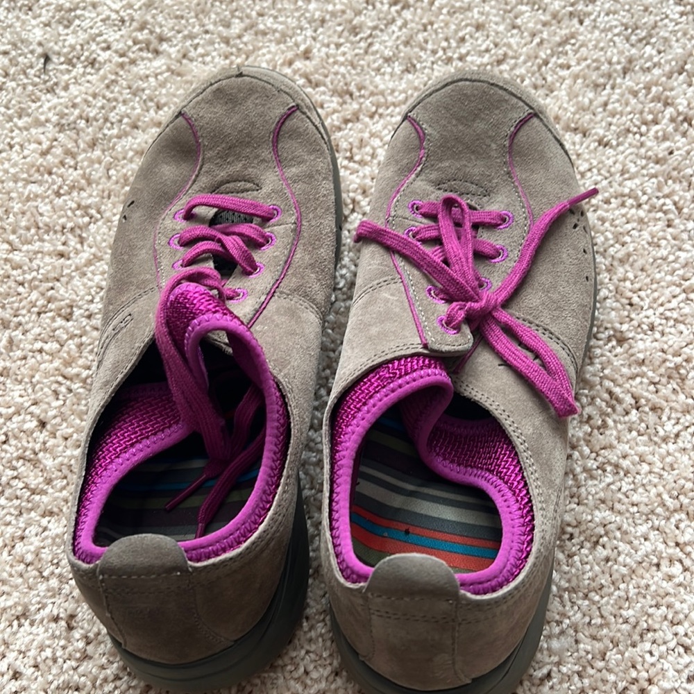 Dansko sneakers. Only worn twice due to a surgery on my feet